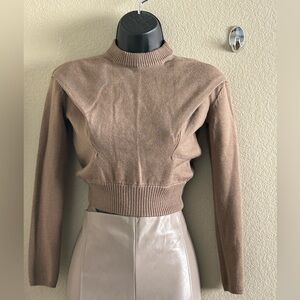 Bruno Pieters crapped Brown Women's Sweater size XS